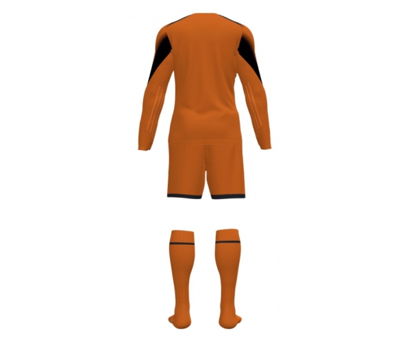KOMPLET BRAMKARSKI JOMA ZAMORA V JR POMARAŃCZOWY + HERB